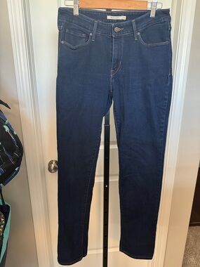 Classic Skinny Jeans in Dark Blue Indigo